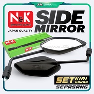 N&K Quality Side Mirror EX5 (SHORT/PENDEK OR LONG/PANJANG) E.BONUS VARIO160 KRISS Y125Z NEW RG110 CE