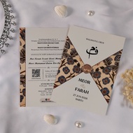 Kad Kahwin Design Klasik/Batik [1 unit = 100pcs]