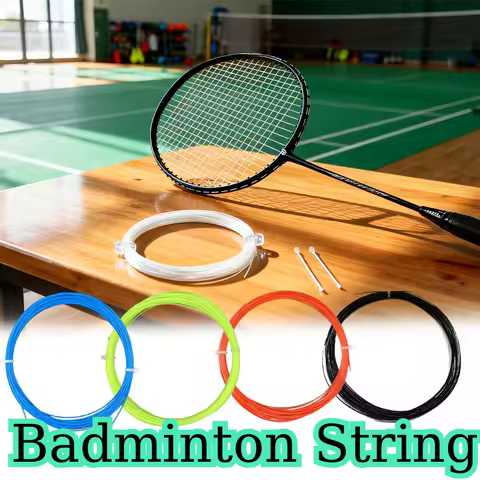 Professional Nylon Badminton String 0.75mm 22 Pounds Durable Badminton String High Rebound Badminton