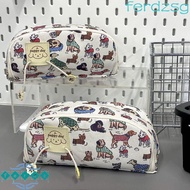 JENNIFERDZSG Pen Storage Bag, Zipper Large-capacity Pencil Cases, Pencil Holder Dog Cute Multifunctional Pencil Bag Kids