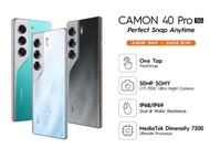 PROMO TERMURAH HP INFINIX CAMON 40 5G pro ram 8/256GB - BERGARANSI FULL SET CHARGER