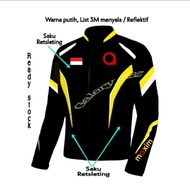 jaket maxim turing hitam new desain jaket anti air jaket motor