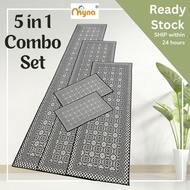 [MYNA] Fully Getah Karpet 2.0 3 in 1/5 in 1 Combo Set Carpet Runner Karpet Panjang