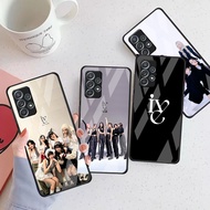 IVE Glass Phone Case For Samsung Galaxy A16 A15 A25 A35 A55 A53 A54 A34 A14 A32 A52 4G 5G Cover A56 