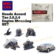 (1 YEARS WARRANTY) HONDA ACCORD TAO 2.0 2.4 ENGINE MOUNTING SET