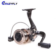 【READY STOCK】Crazyfly Spinning Fishing Reel CF1000-5000 Series 5.2:1 Ratio Wheel 3 Ball Bearing Sea 