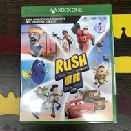 ☆小王子電視遊樂器☆[二手中古]XBOX ONE RUSH 衝鋒 可2人同時 難得的2人遊戲 中文版~台南崇學店~限制級