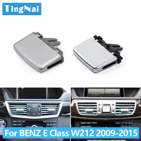 Car Front Air Conditioning AC Vent Air Vent Outlet Tab Clip Paddle For Mercedes BENZ W212 W207 Coupe