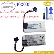 240mAh 402035 3.7V Battery For Mio 528 368A 408A 368 628 Mivue 538 Drive Recorder