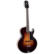 The Loar LH-650-VS Hand-Carved Archtop Cutaway Guitar, Vintage Sunburst Electric Guitar
