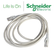 Schneider DC6PCURJ02GYM Digilink Cat6 Patch Cord UTP 2 meter Grey
