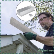 [BaoblazecbMY] 4Pcs Water Guard Rain Gutter Valley Roofing Gutter Guards Gutter Splash Guards
