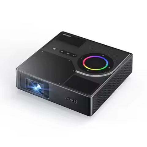 Nova Mini Portable Laser Projector Google TV w/Netflix 1080p FHD 1200 Lumens 15000:1 Contrast w/SAE 