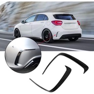 Mercedes Benz W176 Rear Side Splitter Trim canard Air Vent Canard Cover For Benz A Class W176 A200 A