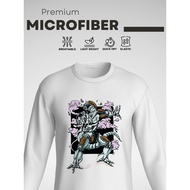 MICROFIBER DRAGON BALL jersey baju pancing muslimah motor sport man long sleeves tshirt lelaki jersi
