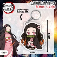 GANTUNGAN DEMON SLAYER ACRYLIC KEYCHAIN - DEMON SLAYER ACRYLIC KEYCHAIN: KIMETSU NO YAIBA