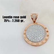 Liontin Emas / Emas Rosegold 75% Berat 7.260 Gram..
