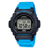 Casio W-219H-2A2W-219H-4A นาฬิกาข้อมือ (ของแท้ สินค้ารับประกัน 1 ปี ) - [ Armando ]