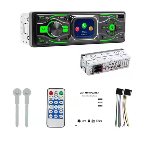 MP3 Radio For Car 2.2 Inches Touch Screen 1Din Design Bluetooth AUX USB TF Card DAB Digital Player