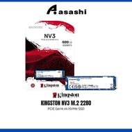 Kingston NV3 250GB / 500GB / 1TB / 2TB  M.2 2280 NVMe SSD