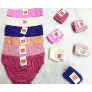 ♞,♘,♙12PCS/6PCS New Arrival COD Soen/HM Plain Color Panty