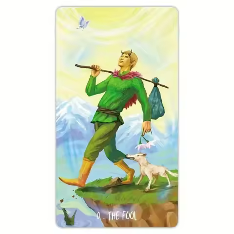 The Gnosis Tarot Deck 78 Tarot Cards with Guidebook Unique Mystical Mythological Art Style12*7cm, Du