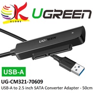 UGREEN USB-A TO 2.5 INCH / USB-C 3.1 TO 2.5 INCH SATA CONVERTER ADAPTER , COMPATIBLE WITH 2.5" HDD /