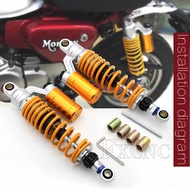 For Honda Monkey Bike Z125 2018 2019 2020 2021 2022 CNC Aluminum Air Shock Absorber Rear Suspension 