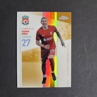 2024 Liverpool Topps Chrome Darwin Nunez Gold /50