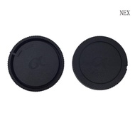 NEX Front Body Cap Rear Lens Cap Replacement for for Alpha Minolta DSLR MA Mount