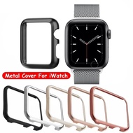 Aluminum Metal Frame Case for Apple Watch SE Series 7 6 5 4 3 2 1(41mm/45mm/ 38mm /42mm /40mm /44mm)