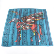 全新 ★ 愛馬仕 Hermes Carre 140 LE PEGASE D淨化草本 HERMES 愛馬仕飛馬圖案 100% 真絲 Carre Geant 絲巾 多色，附原廠盒 法國製造 女士