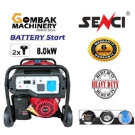 SENCI SC10000E-IIIS 8000W Gasoline Generator - 6 Months Warranty -
