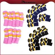 [Phenovo] 9pcs Durable Knitted Golf Iron Head Covers Set Club Putter Headcover Golf