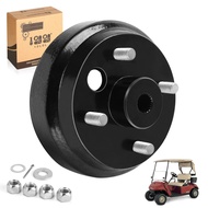 9.99WORLD MALL Golf Cart Brake Drum Hub Assembly for EZGO TXT PDS 1982-up Electric & 1982-1993 2-Cyc