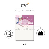 TRG Watercolor Paper WCP-200 A6 200gsm - Watercolor Paper Watercolor Art Painting 200 gr gram gsm TR