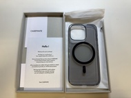 [全新]CASEFINITE THE INVISIBLE AIR 水晶黑 iPhone 16 Pro 手機殼