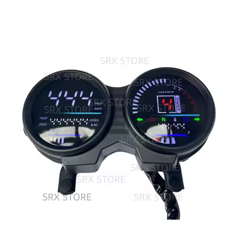 For BAJAJ BOXER CT100 CT110 CT125 CT150 Motorcycle Instrument Digital Meter LED Speedometer