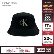 CALVIN KLEIN หมวก Bucket ผู้ชาย Ckj Large Monogram รุ่น 4G5018G UB1 - สีดำ