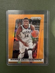 籃球 字母哥 Giannis Antetokounmpo 密爾瓦基 公鹿 限49 2024-25 Panini Prizm Deca Milwaukee Bucks Orange /49 NBA Pl
