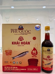 Traditional Anchovy Fish Sauce Nuoc Mam Khai Hoan Fish Sauce 500ml