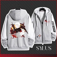 NS1 Sylus Anime zipper Hoodie Love and Deepspace anime coat jacket Unisex Top SN1