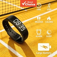 Outdoor Smartwatch, Sports Bracelet, Vibration Alarm Clock, Reminder, Sleep Monitoring, 24-Hour Pedo