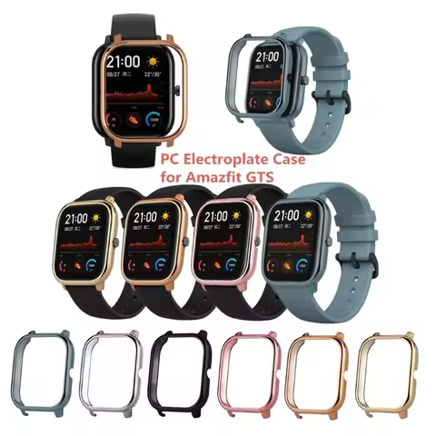 New Smart Watch Protective Bumper Cover Screen Protector Case for P8 / Huami AMAZFIT GTS/GTS2 Smartw
