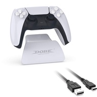 DOBE PS5 Controller Display Stand Desktop Bracket Holder with USB Cable for PS5 Controller Playstati