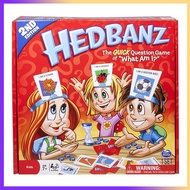 เกมกระดานสำหรับครอบครัว Hedbanz 2nd Edition | What am i Party การ์ดตลกสำหรับเด็ก | เกมตอบคำถามสนุกๆ 