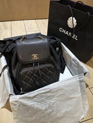 Chanel business affinity backpack 背包  晶片款 Jennie 同款
