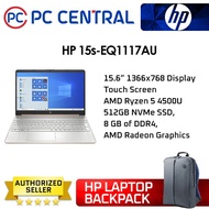 Hp 15s-Eq1117au (Rose Gold) 15.6-Inch Hd Ryzen 5 4500u 8gb 512gb Ssd Amd Vega 8 Graphics