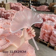 Fan Cool Durable Ginkgo Leaf Fan Thickened