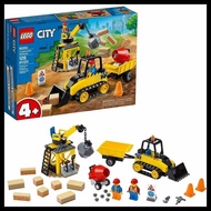 Lego City-60252 Construction Bulldozer Truck Set Crane Car Building Toy